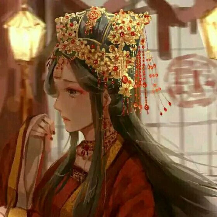 山有木兮木有枝古风动漫女生头像第三弹