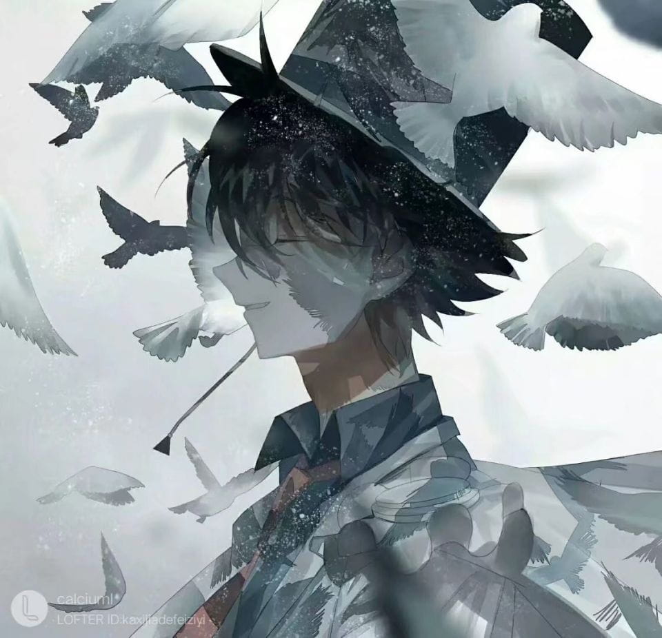 男生冷酷帅气动漫头像系列第四弹