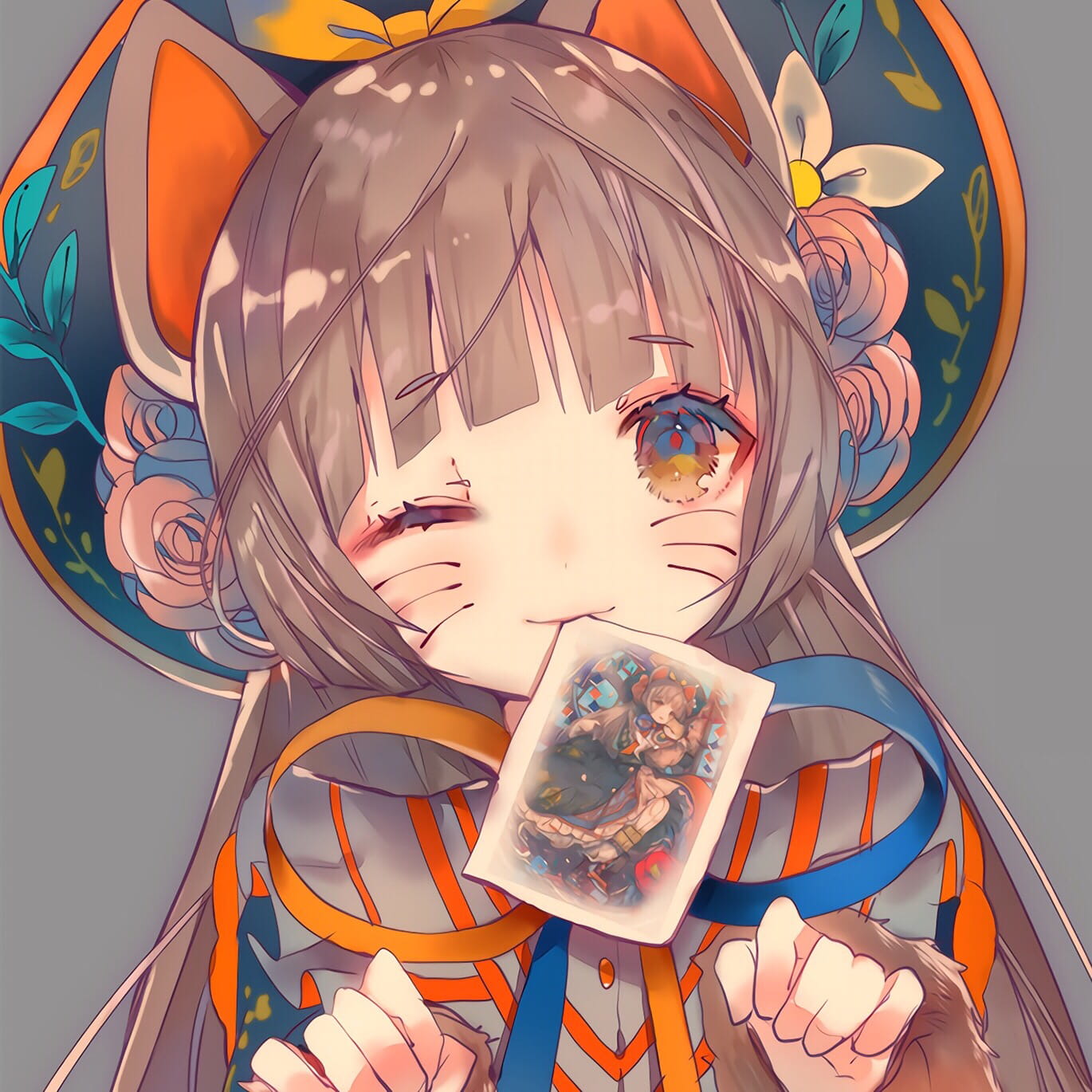 可爱萌萌哒女生动漫头像第九弹