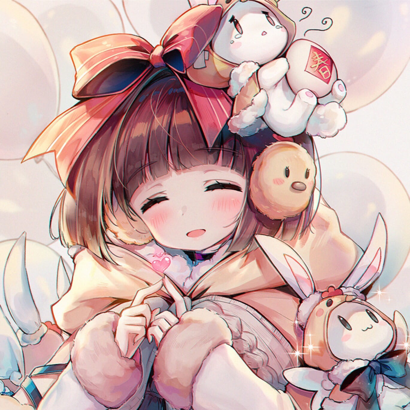 可爱萌萌哒女生动漫头像第十一弹