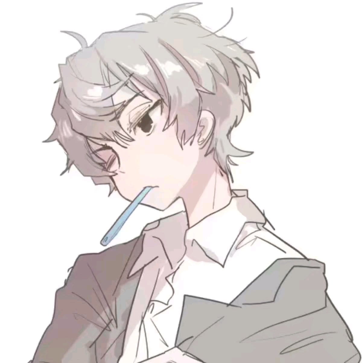 男生冷酷帅气动漫头像系列第十弹