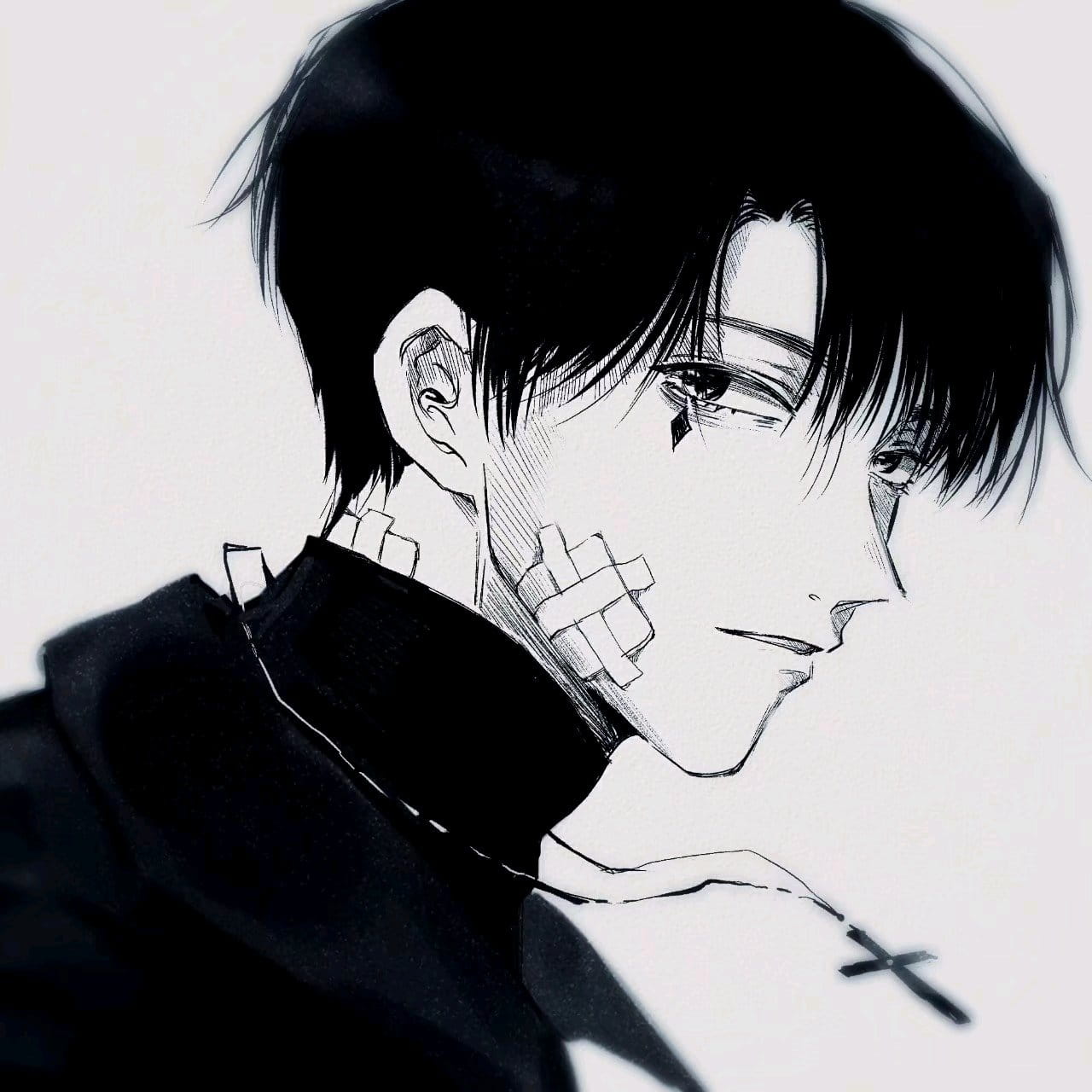 男生冷酷帅气动漫头像系列第十八弹