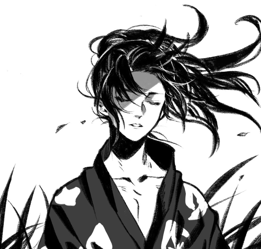 多罗罗百鬼丸动漫男生冷酷头像推荐