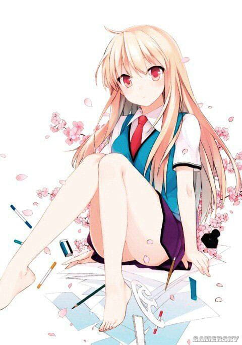 稚名真白动漫女生头像推荐