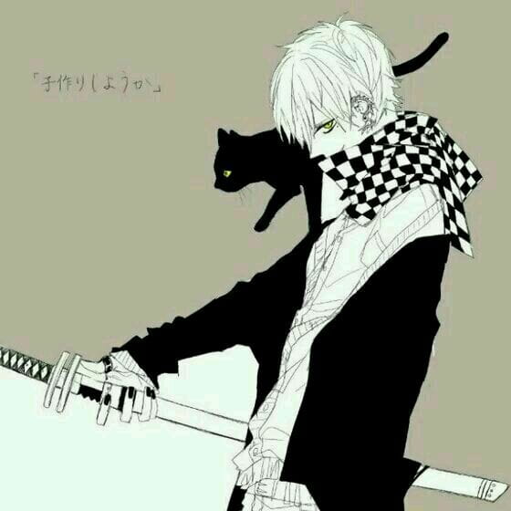 男生冷酷帅气动漫头像系列第34弹