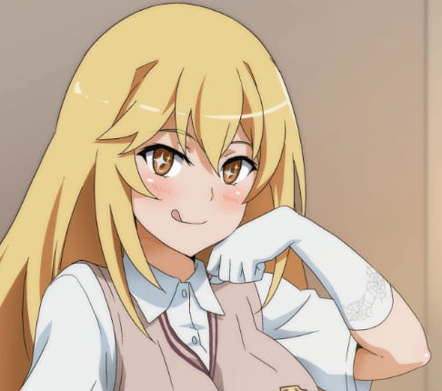 动漫女头女生金发头像