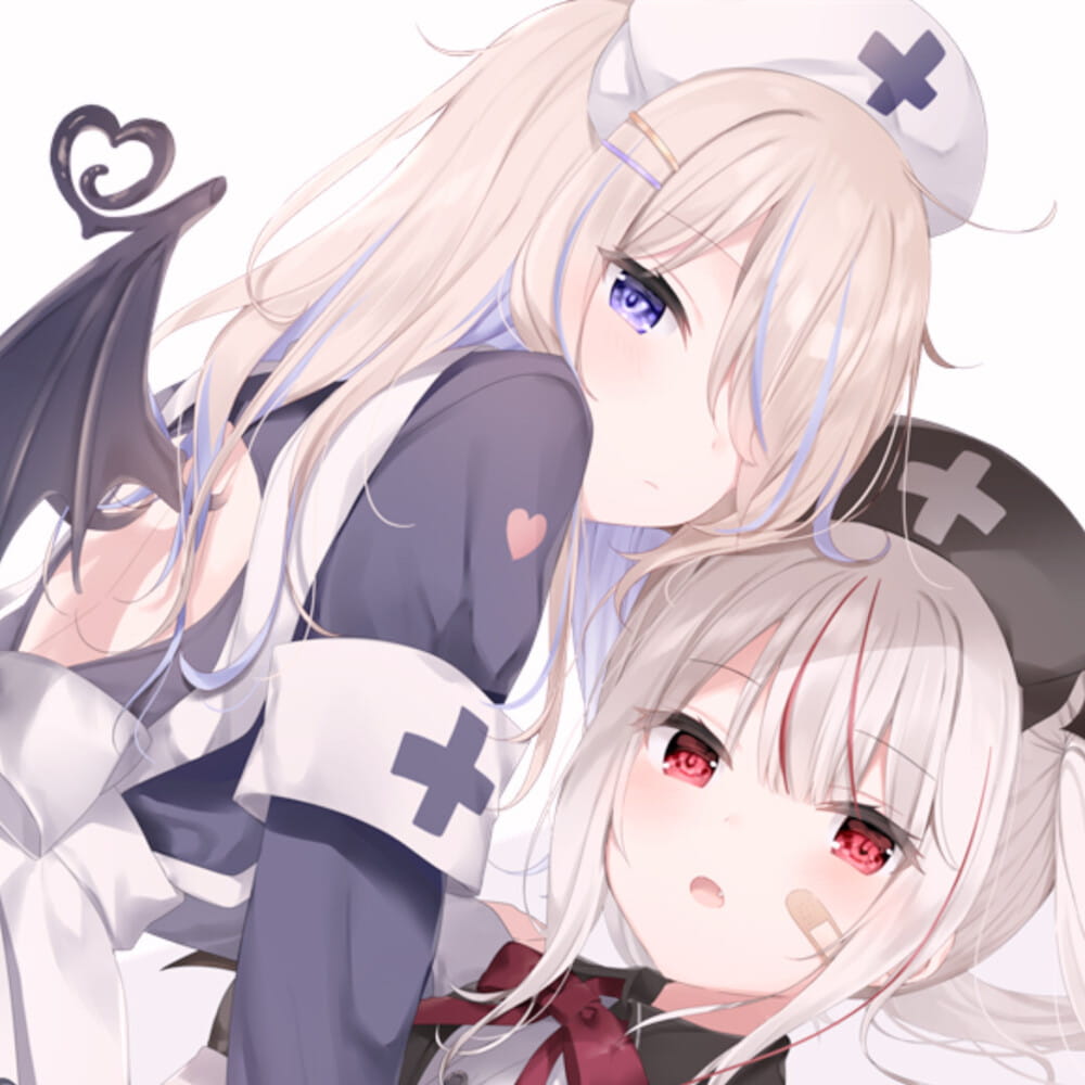 闺蜜头像 百合动漫女头