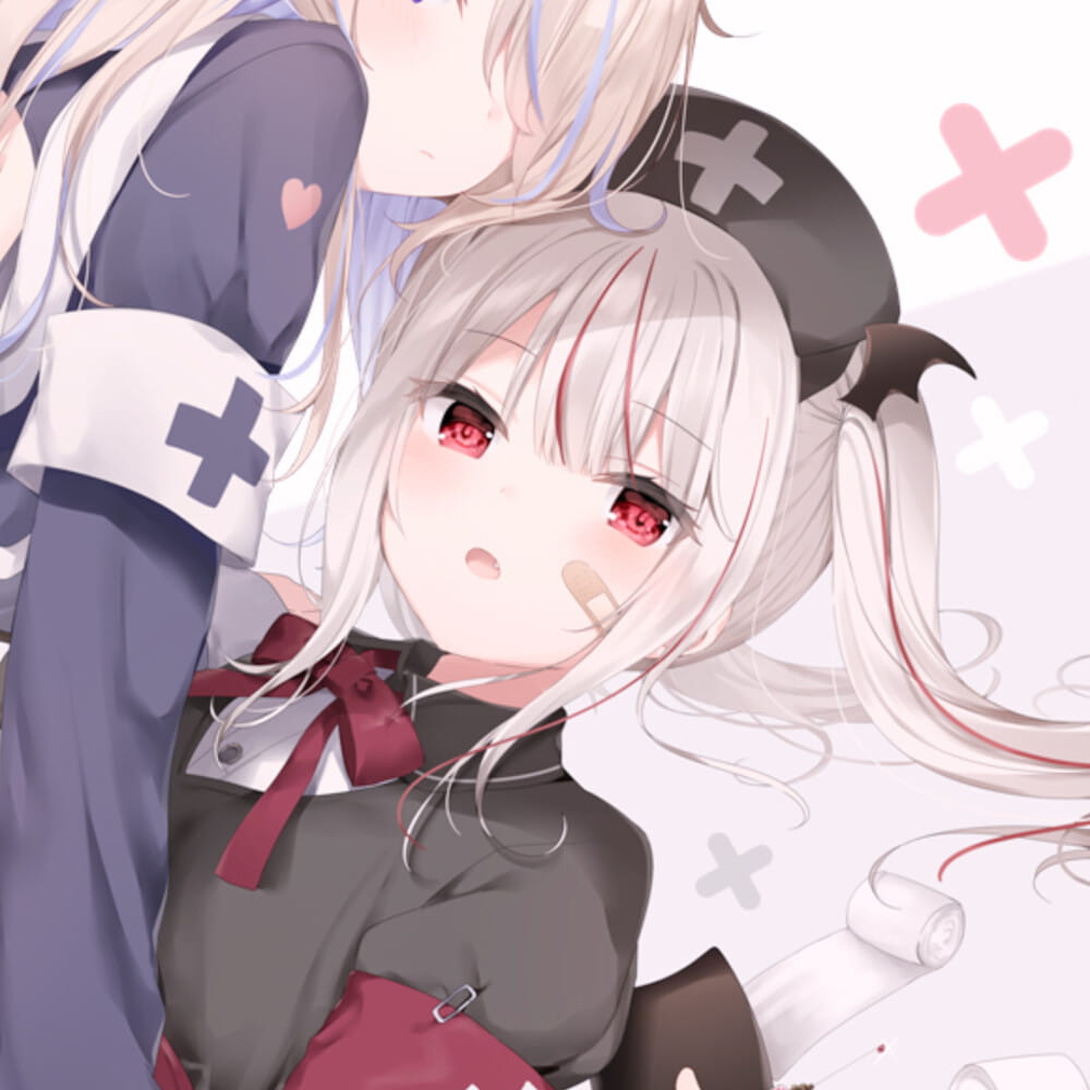 闺蜜头像 百合动漫女头