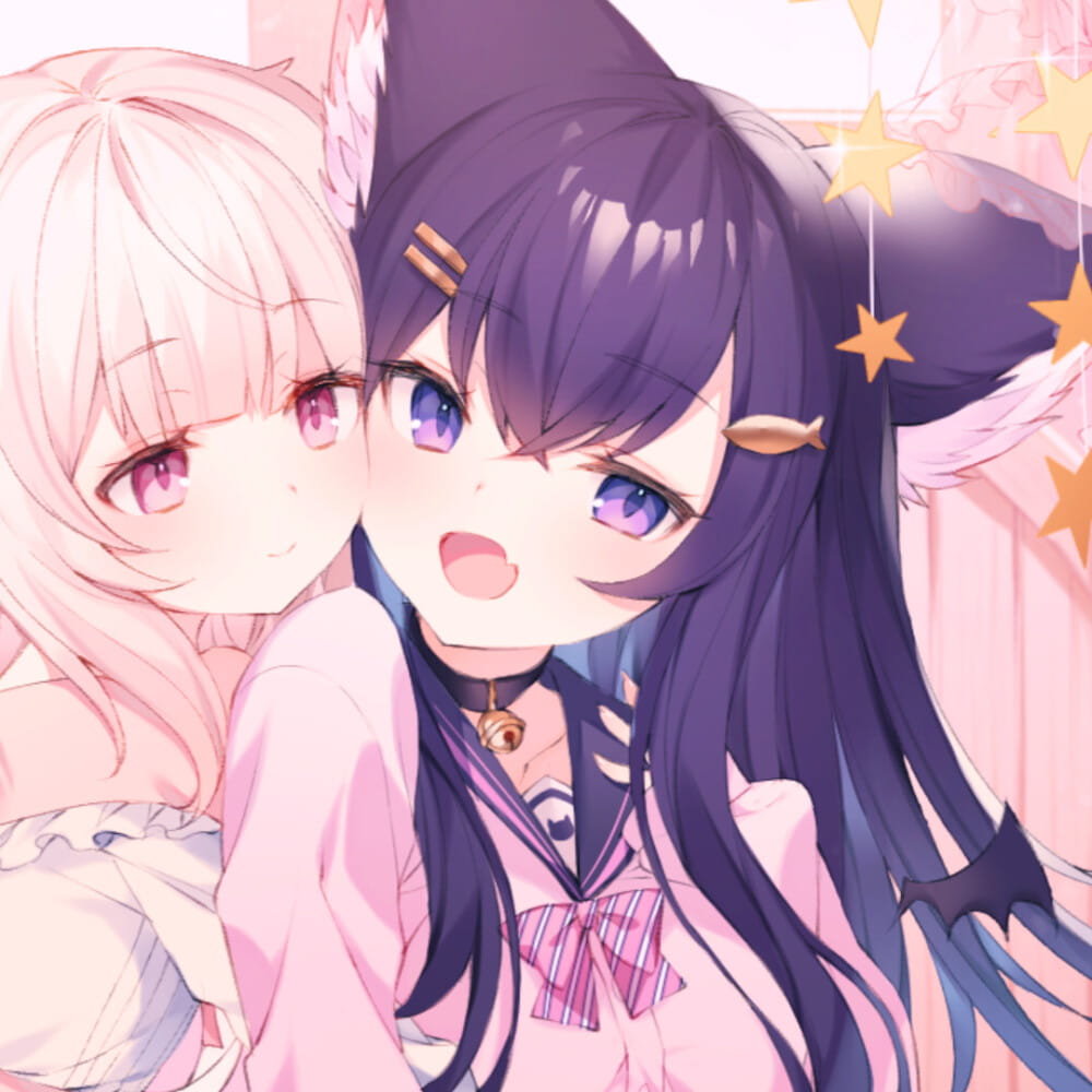 闺蜜头像 百合动漫女头