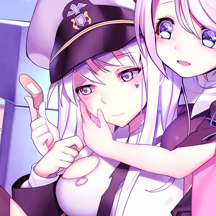 闺蜜头像 百合动漫女头