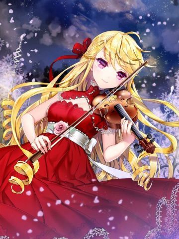 低调的奢华：金发美少女 手机壁纸