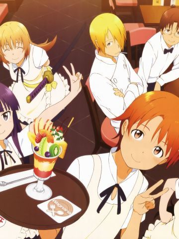 【QQ表情】迷糊餐厅萌娘资源QQ表情 超有趣~