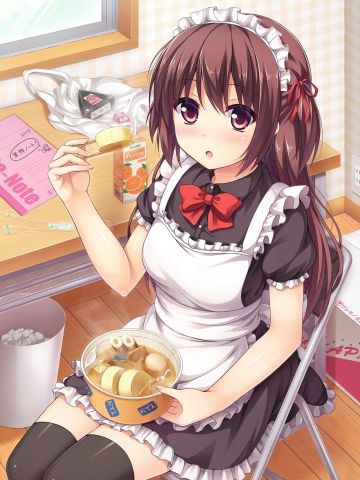 夜空下的绝对领域 手机壁纸