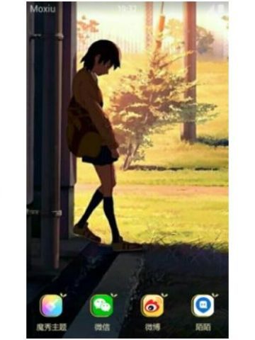 秒速五厘米 安卓手机主题