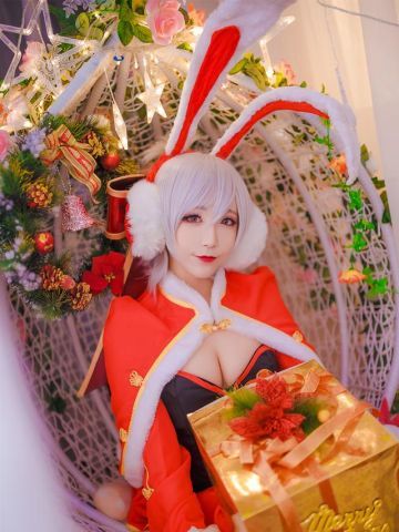 COS正片——英雄联盟之圣诞锐雯：我也要礼物