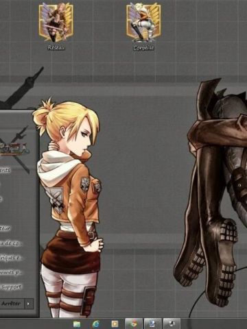 【win7主题】进击的阿尼·利昂纳德 下载