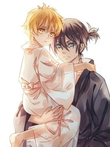 野良神 夜斗雪音CP 手机壁纸