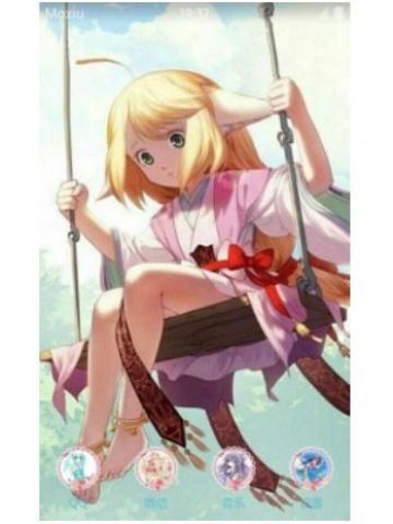 金发狐妖 狐妖小红娘—涂山红红 安卓主题