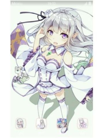 软萌艾米莉娅碳 从零开始 安卓主题