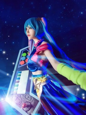 【授权】LOL英雄联盟 娑娜 电玩女神cos