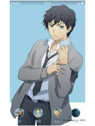 开朗的海崎新太 ReLIFE 安卓主题