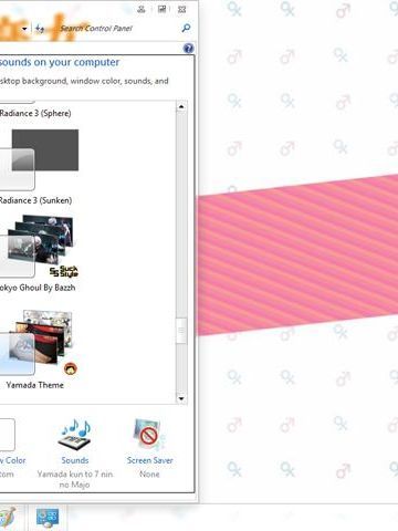 交换身心的山田君与7人魔女 win7主题