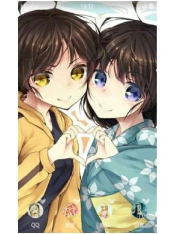 火焰姐妹 伪物语 安卓主题