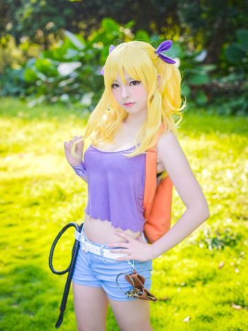 【授权】妖精的尾巴 露西·哈特菲利亚cos