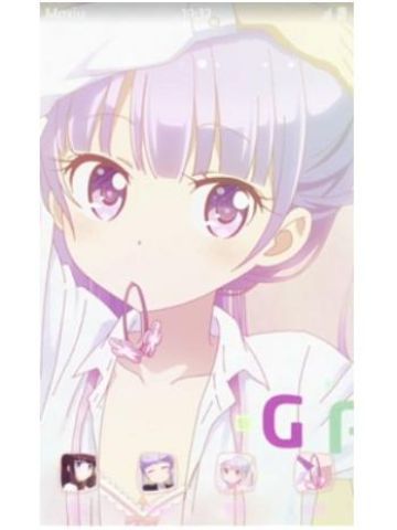 日富美+青叶组合 NEW GAME 安卓主题