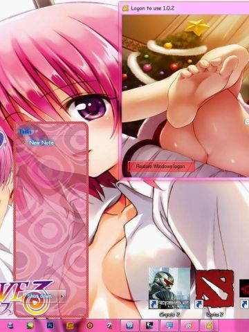 经常夜袭的小姨子梦梦 tolove win7主题