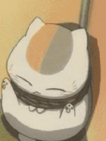 圆鼓鼓 肥嘟嘟 夏目友人帐猫咪老师GIF表情包