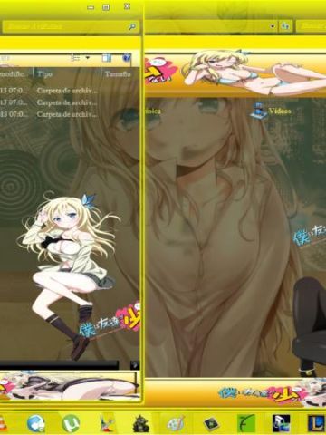 美味的肉 柏崎星奈 我的朋友很少 win7主题