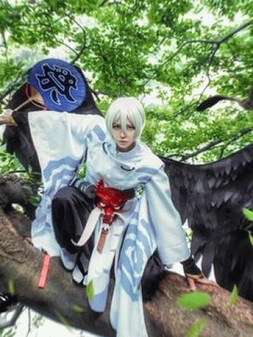 别丢下我，黑晴明大人 阴阳师手游大天狗cos