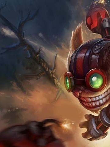 lol爆破鬼才壁纸 才华横溢却危险无比