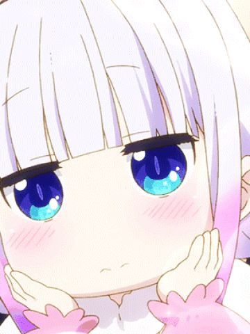 小林家的妹抖龙 康娜不得了表情包下载