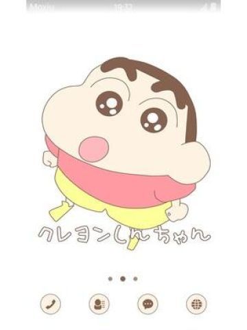 可爱的蜡笔小新 安卓手机主题下载