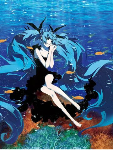 深海少女 初音未来安卓手机主题