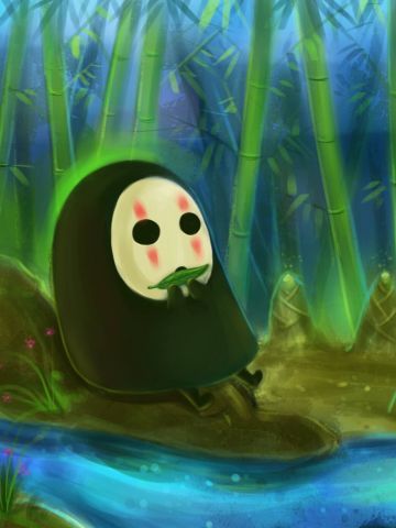 千与千寻 无脸男 Q版安卓手机主题