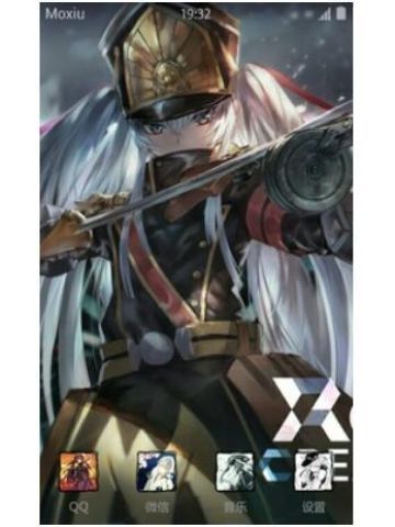 Re:CREATORS 军姬 萌化安卓手机主题