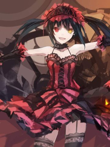 《约会大作战》时崎狂三安卓萌化主题