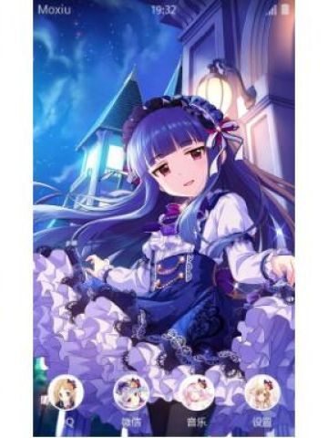 哥特萝莉手机主题下载