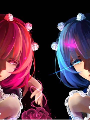 雷姆拉姆萌化手机主题