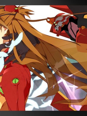 《新世纪福音战士》明日香萌化手机主题