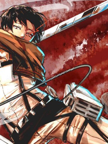 《进击的巨人》利威尔萌化手机主题