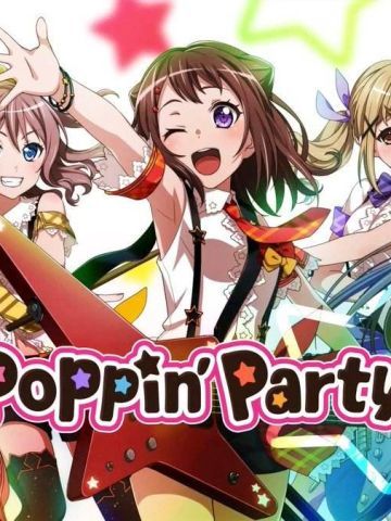 《BangDream!》Poppin Party萌化手机主题