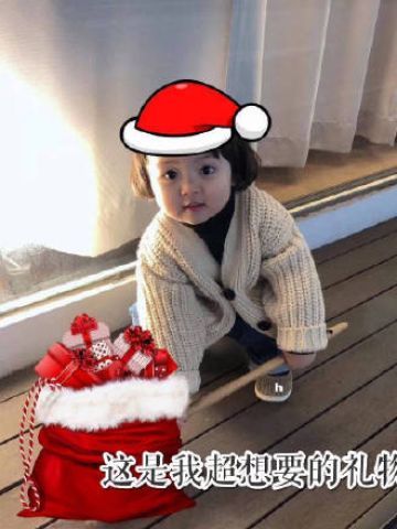 我的圣诞礼物呢 圣诞节表情包