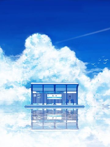 二次元风景电脑壁纸 动漫壁纸