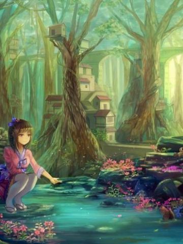 美丽世界中的你和我 桌面壁纸