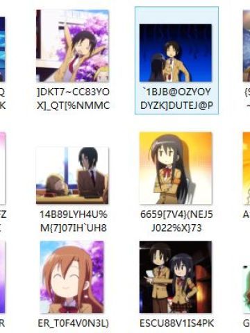 妄想学生会 QQ表情 后宫动漫