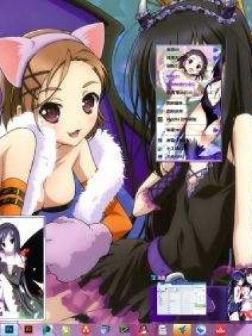 加速世界 win7主题 想不想更快呢